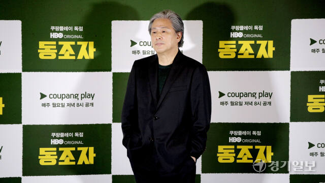 지난 18일 오후 서울 강남구 삼성동 메가박스 코엑스점에서 진행된 HBO 오리지널 시리즈 ‘동조자’ 언론시사회 및 기자간담회에서 박찬욱 감독은 제작 뒷 이야기를 풀어냈다. 김다희PD