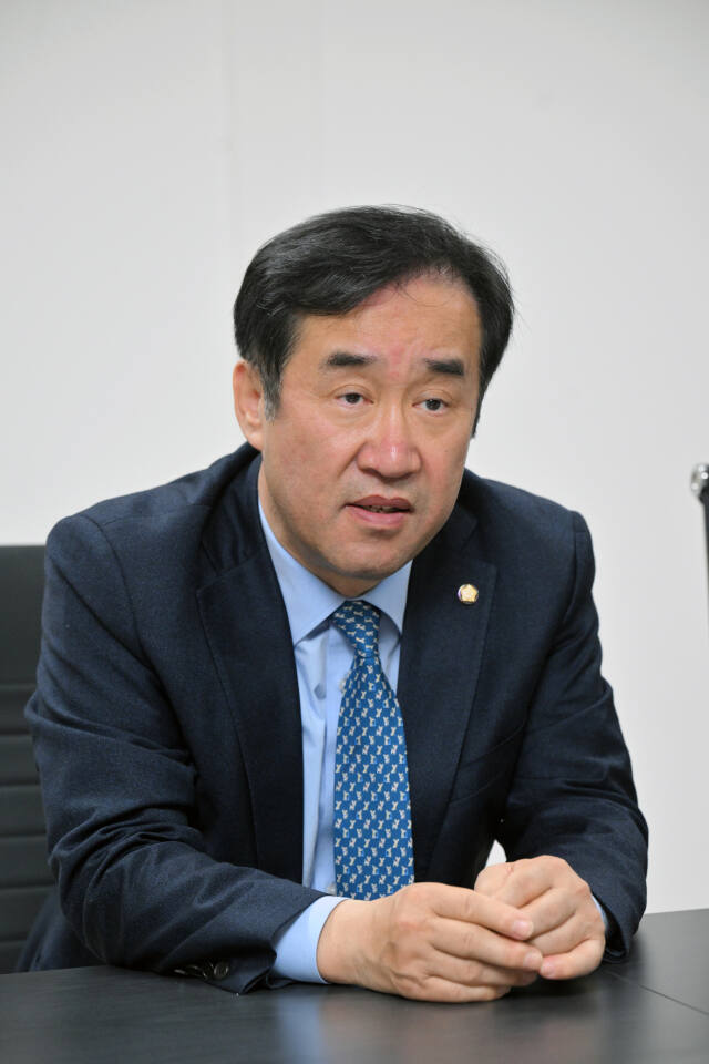 인천 남동구갑 더불어민주당 맹성규 22대 국회의원 당선인. 조병석 기자
