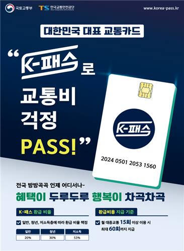 K-패스 홍보 포스터./국토교통부