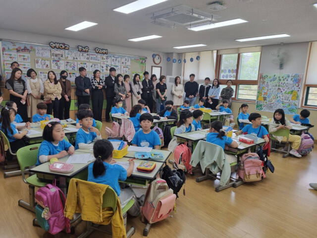 화성 도이초가 1일 근로자의 날을 맞아 학부모 공개수업 및 도이 미식회를 진행했다. 화성시 제공