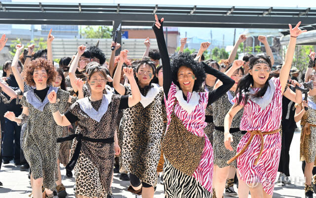사진으로 보는 '연천 구석기축제' 첫날 [포토뉴스]