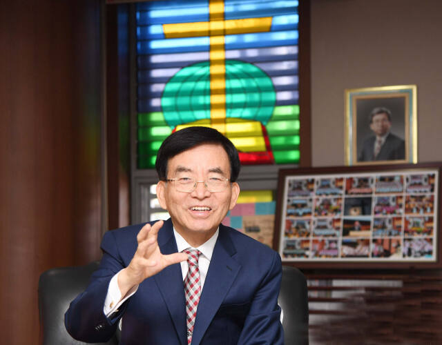 민경설 시흥 광진교회 원로목사. 시흥시 제공.