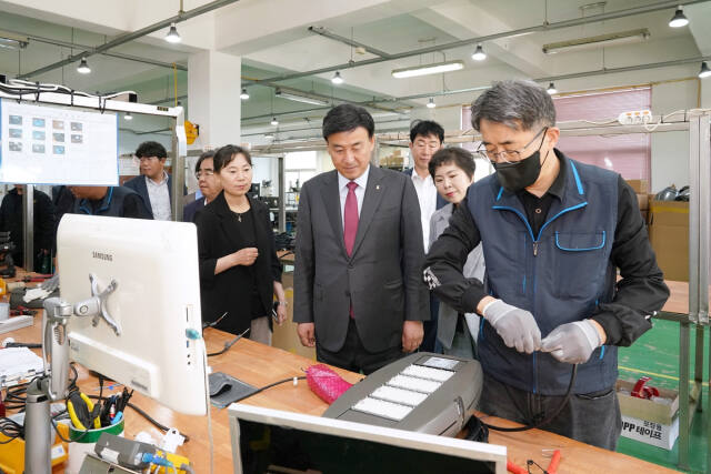 방세환 광주시장이 9일, 10일 양일간 기업 현장을 방문해 애로사항을 청취했다. 광주시 제공