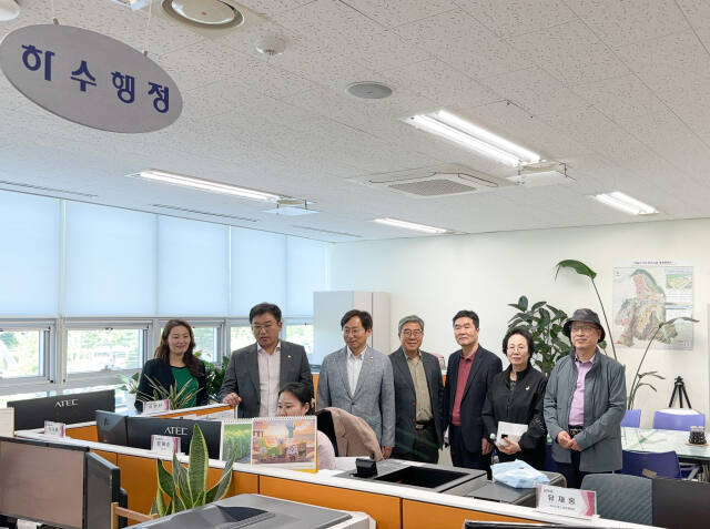 하남시 결산검사위원, 세심한 결산검사 위한 현장 방문. 하남시의회 제공