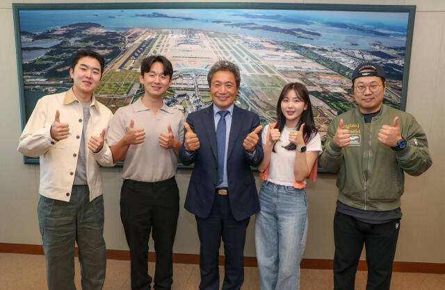 인천국제공항공사는 최근 공항공사에서 여행가 제이, 노마드션, 캡틴따거, 잰잰바리 등 여행 분야 유튜버 4명을 초청해 간담회를 했다. 공항공사 제공