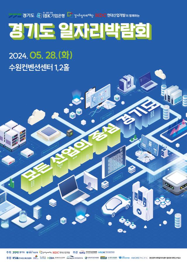 경기도일자리박람회 포스터. 경기도 제공