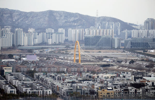 인천 서구 청라국제도시 전경. 인천경제자유구역청 제공