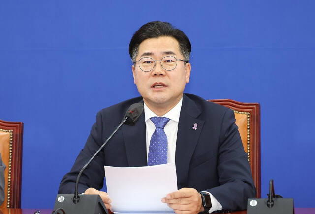 박찬대 더불어민주당 원내대표. 연합뉴스
