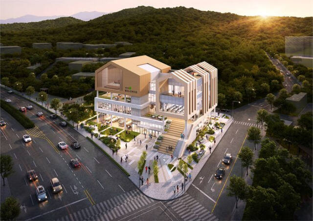 남양주시 별내노인복지관 조감도. 남양주시 제공