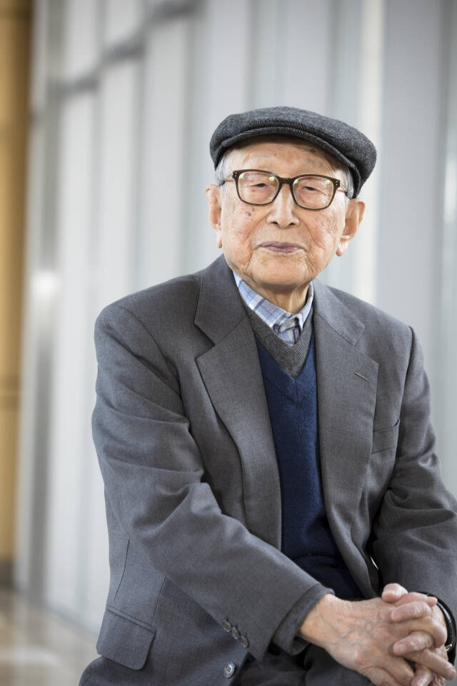 김형석 연세대 명예교수. 안양대 제공
