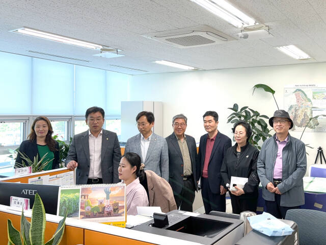 하남시의회, '2023회계연도 결산검사' 현장 방문. 하남시의회 제공