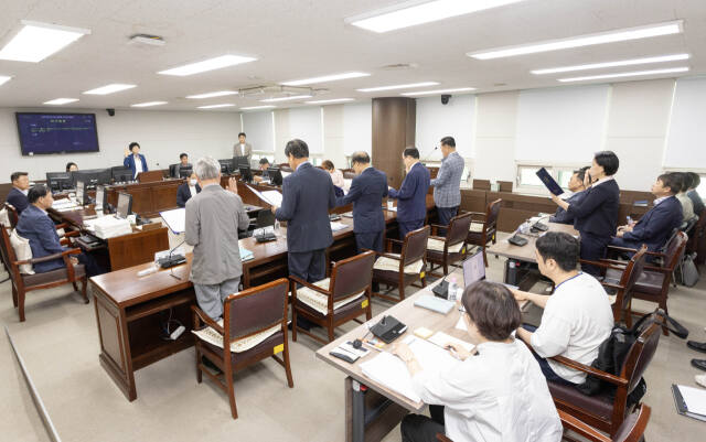 안산시의회가 안산시 출자·출연 기관에 대한 인사 실태 검증에 나섰다. 안산시의회 제공