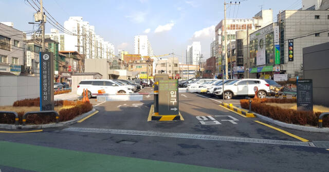 의정부시 공영주차장 전경. 의정부도시공사 제공