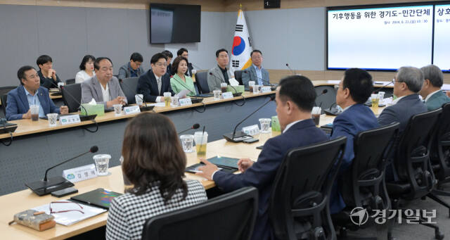 기후행동을 위한 경기도·민간단체 공동선언식 [포토뉴스]