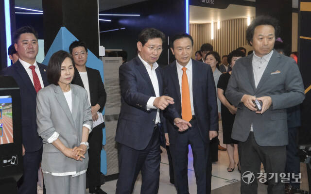 경기도 첫 가상현실 스포츠체험센터 개관 [포토뉴스]