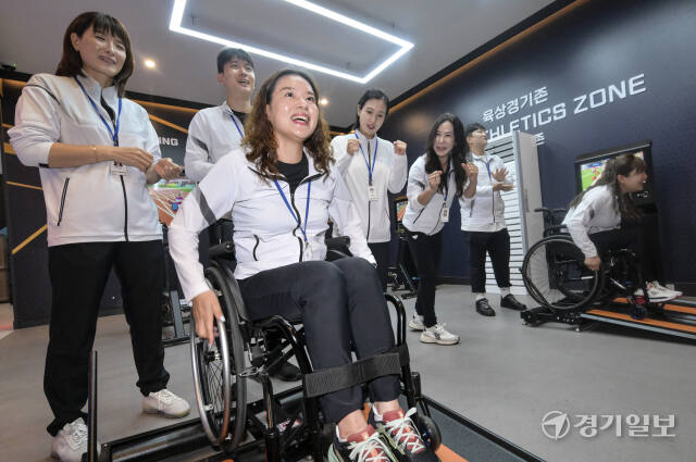경기도 첫 가상현실 스포츠체험센터 개관 [포토뉴스]