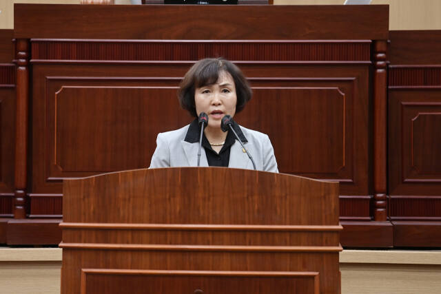 ▲김미경 연천군의회 의장