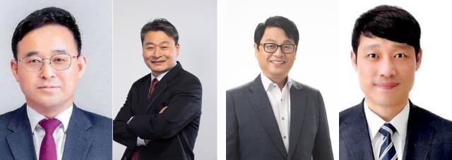 왼쪽부터 국민의힘 김재동 인천시의원(미추홀1), 김유곤 인천시의원(서구3), 김대중 인천시의원(미추홀2), 이용창 인천시의원(서구2). 시의회 제공