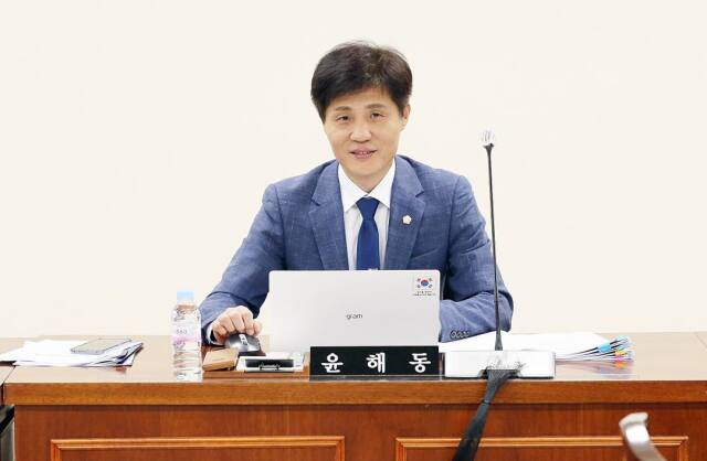 안양시의회 윤해동 의원. 안양시의회 제공