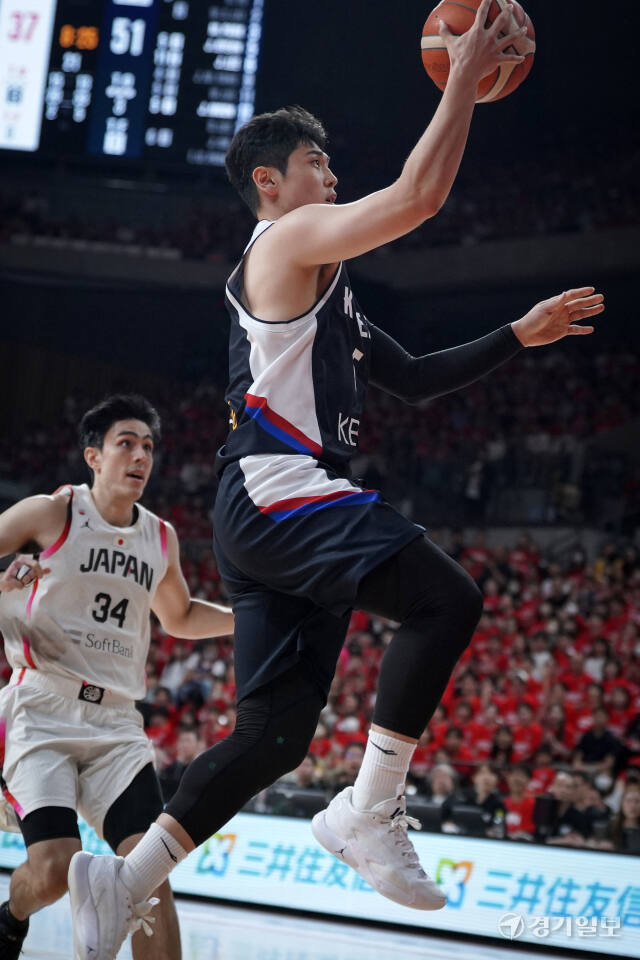한국농구대표팀, 한일 친선전에서 85-84로 극적인 승리 [포토뉴스]