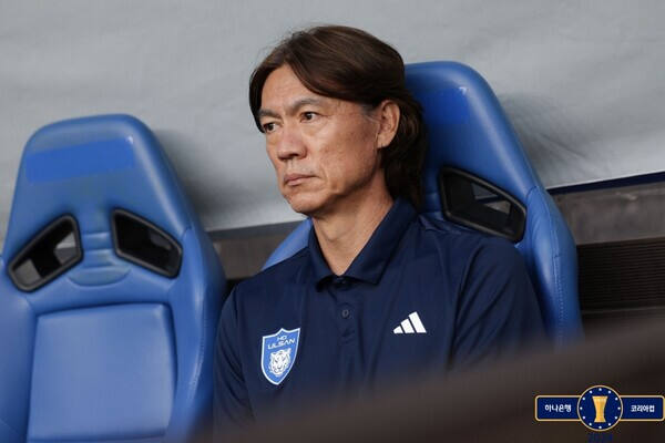 남자 축구 국가대표팀 새 감독으로 내정된 홍명보 울산 HD 감독. 대한축구협회 제공