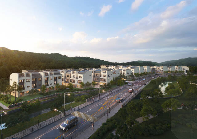 힐스테이트 삼송더카운티 메인투시도. 현대건설 제공