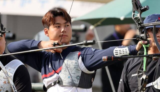 3번의 도전 끝에 2024 파리 올림픽 양궁 국가대표로 나서는 이우석은 개인전과 단체전에 걸쳐 3관왕에 도전한다.경기일보 DB