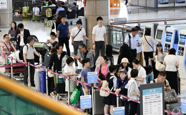 김포국제공항 국제선 터미널 전경. 공항공사 제공