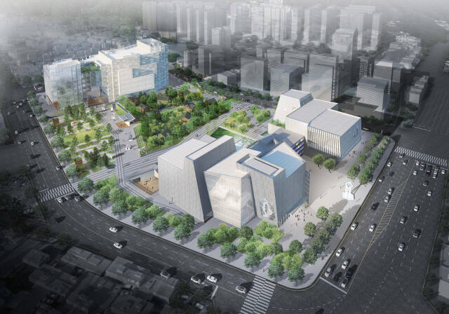 오는 2028년 미추홀구 학익동 573번지 일대에 인천뮤지엄파크가 개관한다. (사진은 인천뮤지엄파크 조감도.) 인천시 제공