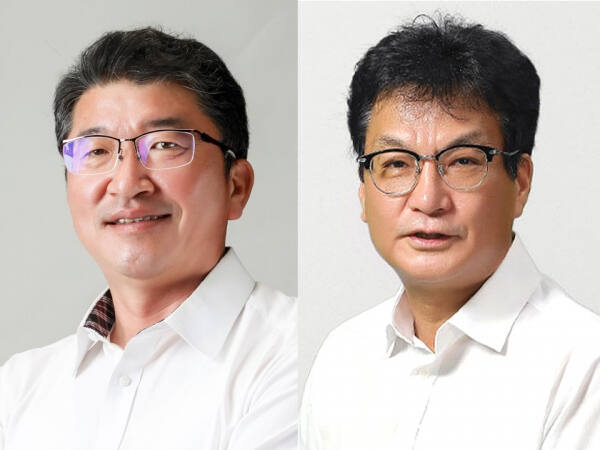 김칭우 신임 편집국장(왼쪽), 김기원 신임 경기본사 편집국장.