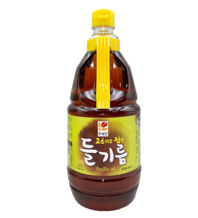 (주)뚜레반이 제조한 '고소하고진한들기름' 제품 사진. 식품의약품안전처 제공