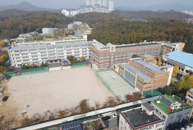 22일 ‘자율형 공립고 2.0’ 사업 2차 공모에 선정된 안산 소재 원곡고등학교 전경. 안산교육지원청 제공