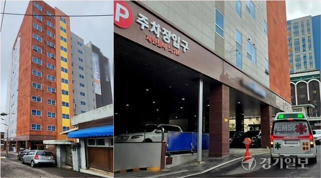 인천 중구 한 재활병원이 법정 주차면 수를 채우지 못한 상황에서 용도변경을 통해 영업을 하고 있어 특혜 논란이 일고있다. 경기일보DB
