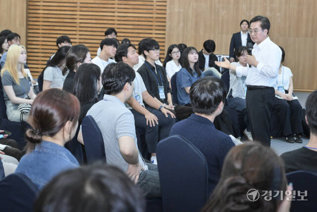 김동연 도지사, 2024 경기도 대학생 리더와의 만남 [포토뉴스]
