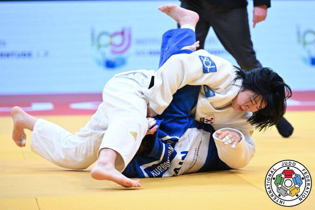 2024 파리 올림픽 유도 여자 57㎏급에서 금메달에 도전하는 허미미.국제유도연맹 제공