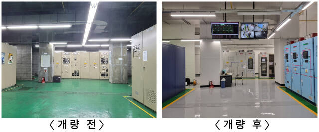 인천교통공사가 개통 후 25년이 지난 인천도시철도(지하철) 1호선 인천시청역의 전원공급설비 개량공사를 통해 고압배전반 및 저압배전반, 변압기 등을 교체했다. 인천교통공사 제공