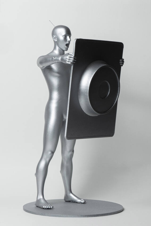 박다빈作, 채티(2023), 3D프린트, 본인 제공