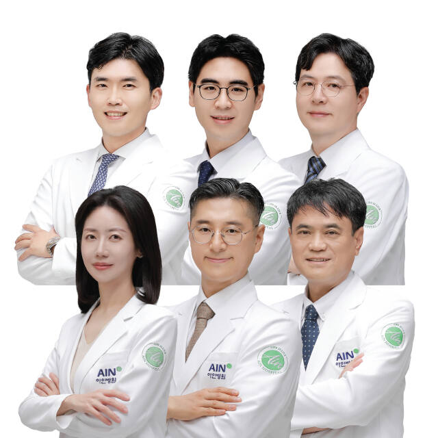 아인병원이 8월 신규 의료진 6명을 영입, 진료 강화에 나섰다. 아인병원 제공
