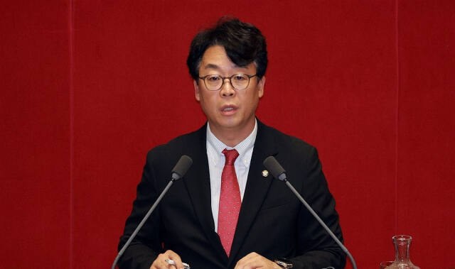 곽규택 수석대변인. 연합뉴스