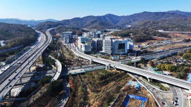 제3판교테크노밸리 일대 전경. 성남시 제공