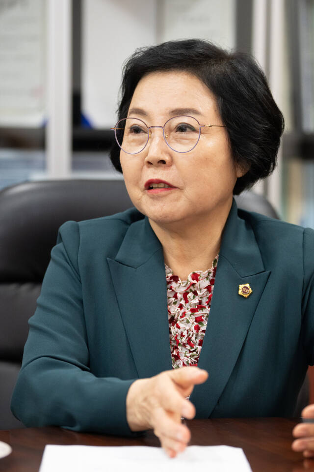 이선옥 인천시의회 제1부의장(국민의힘·남동2). 인천시의회 제공
