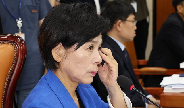 국회 과학기술정보방송통신위원회 최민희 위원장. 연합뉴스