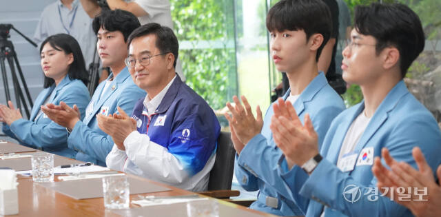 김동연 도지사, 파리올림픽 경기도 대표 선수단 환영행사 [포토뉴스]