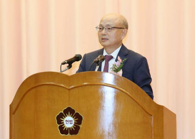 국가인권위원회 위원장 후보인 안창호 전 헌법재판관.