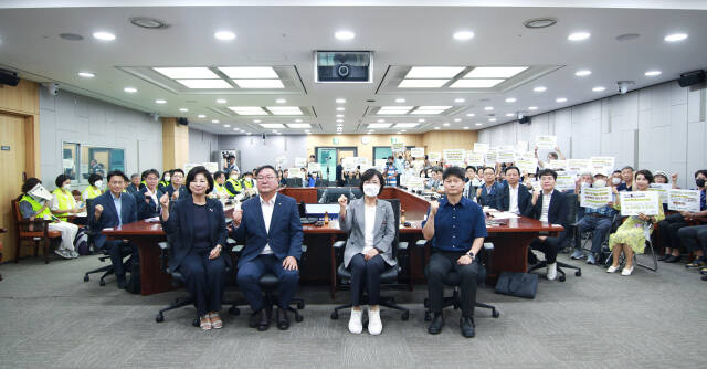 위례신사선 공청회. 추미애 의원실 제공