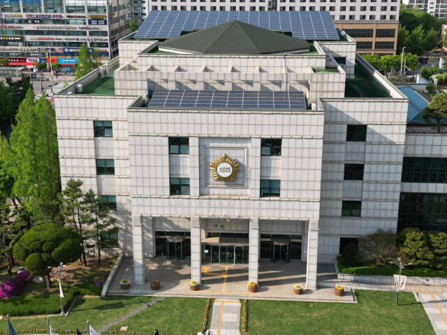 부천시의회 전경. 부천시의회 제공