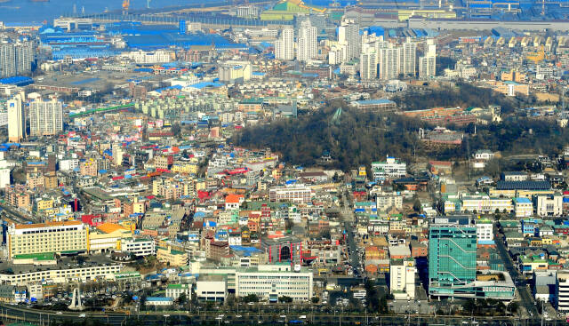 인천 원도심 전경. 경기일보 DB