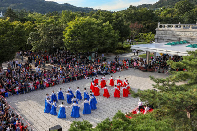 강강술래 특별공연. 국립민속박물관 제공