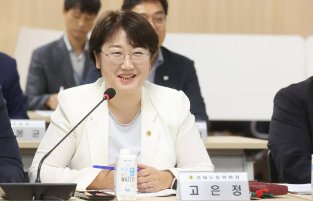 고은정 경기도의회 경제노동위원회 위원장. 경기도의회 제공.