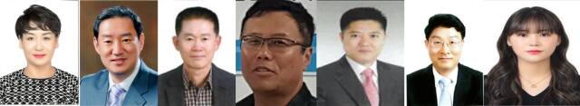 왼쪽부터 사회공익 부문 최윤정씨·하헌영씨·윤기세씨·최진형씨·유기선씨·오학룡씨·전훈영씨. 인천시 제공